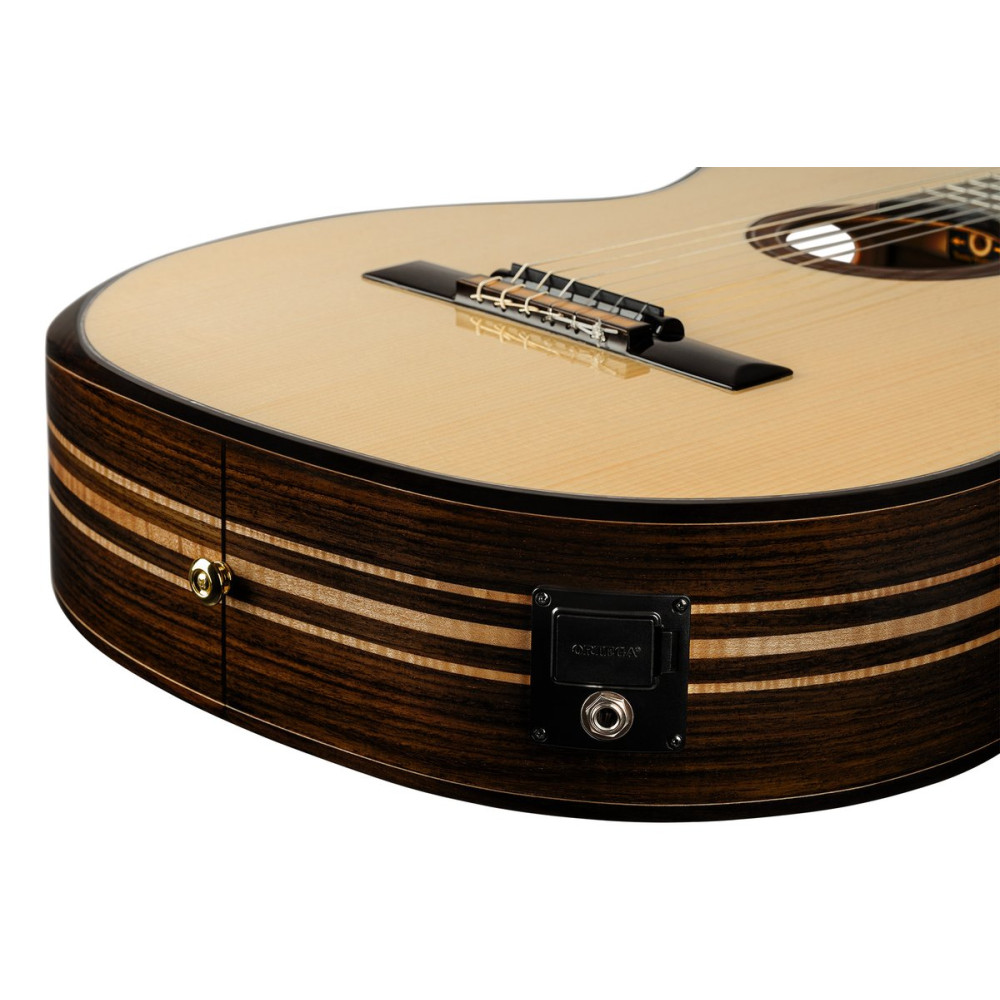 Ortega GRANDSUITE-CE The Private Room 4/4 Nylon String Guitar 6-String - Natural + Gig Bag
