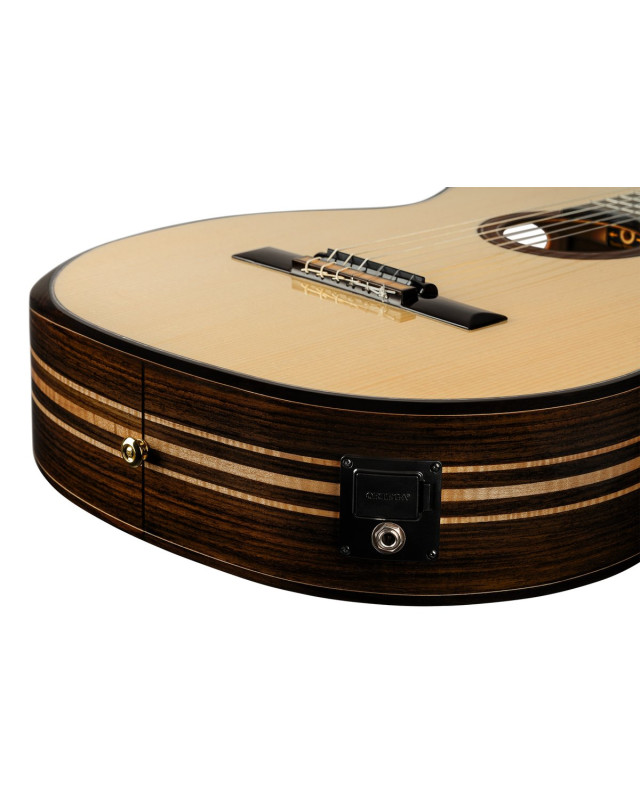 Ortega GRANDSUITE-CE The Private Room 4/4 Nylon String Guitar 6-String - Natural + Gig Bag