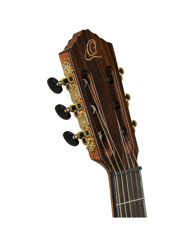 Ortega GRANDSUITE-CE The Private Room 4/4 Nylon String Guitar 6-String - Natural + Gig Bag