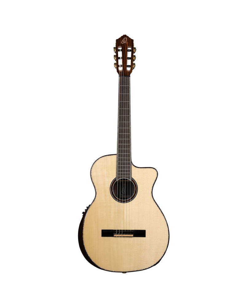Ortega GRANDSUITE-CE The Private Room 4/4 Nylon String Guitar 6-String - Natural + Gig Bag