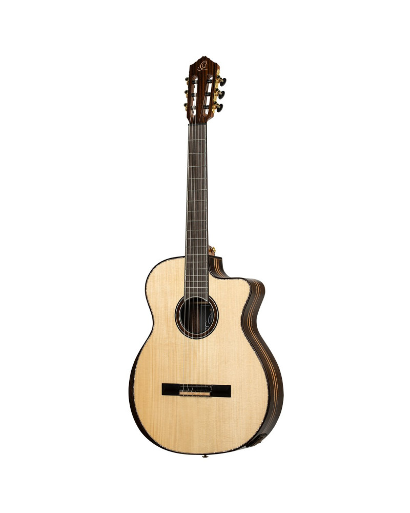 Ortega GRANDSUITE-CE The Private Room 4/4 Nylon String Guitar 6-String - Natural + Gig Bag