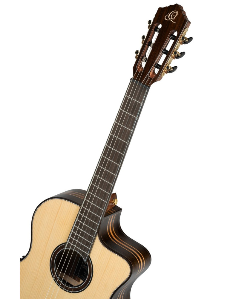 Ortega GRANDSUITE-CE The Private Room 4/4 Nylon String Guitar 6-String - Natural + Gig Bag