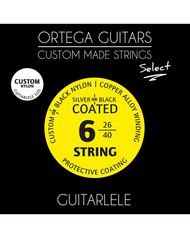 Ortega GTLS Custom Made Strings Select - Guitarlele 6 String