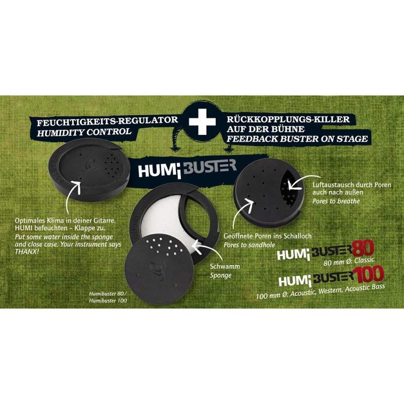 Ortega HUMIBUSTER80 Feedback Eliminator/Humidifier - 80 mm