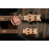 Ortega HYDRA-BSTE Custom Built Series Double-Neck UkeBass / Tenor Ukulele - Paldao Natural + Bag