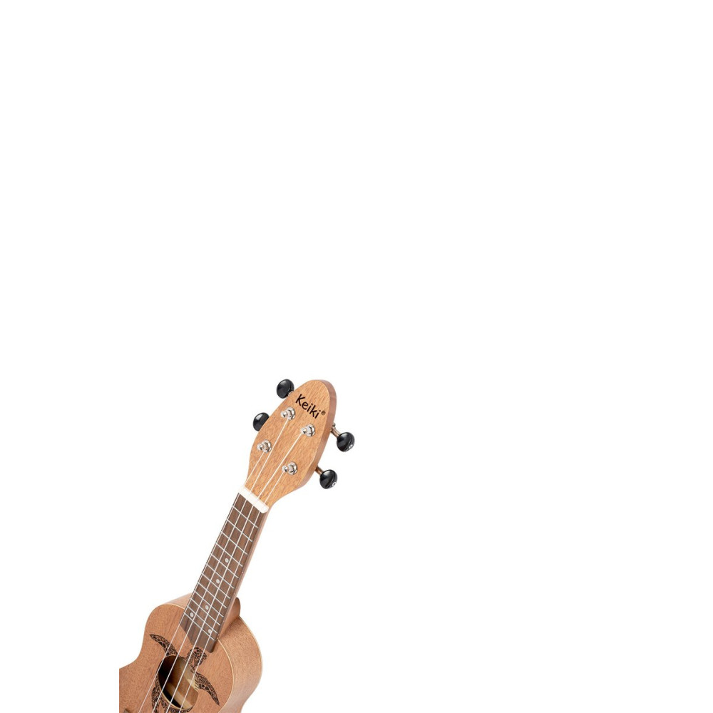 KEIKI K1 Series Sopranino Ukulele 4 String Lefty - Okoume Natural Mahogany
