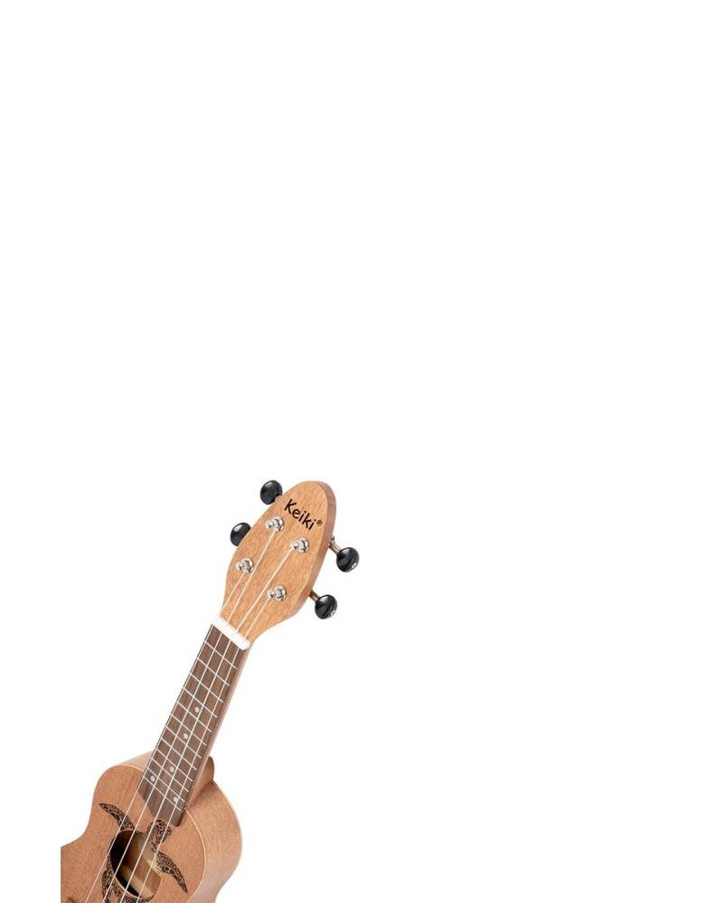 KEIKI K1 Series Sopranino Ukulele 4 String Lefty - Okoume Natural Mahogany
