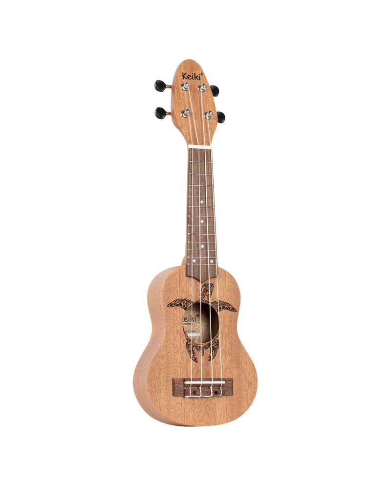 KEIKI K1 Series Sopranino Ukulele 4 String Lefty - Okoume Natural Mahogany