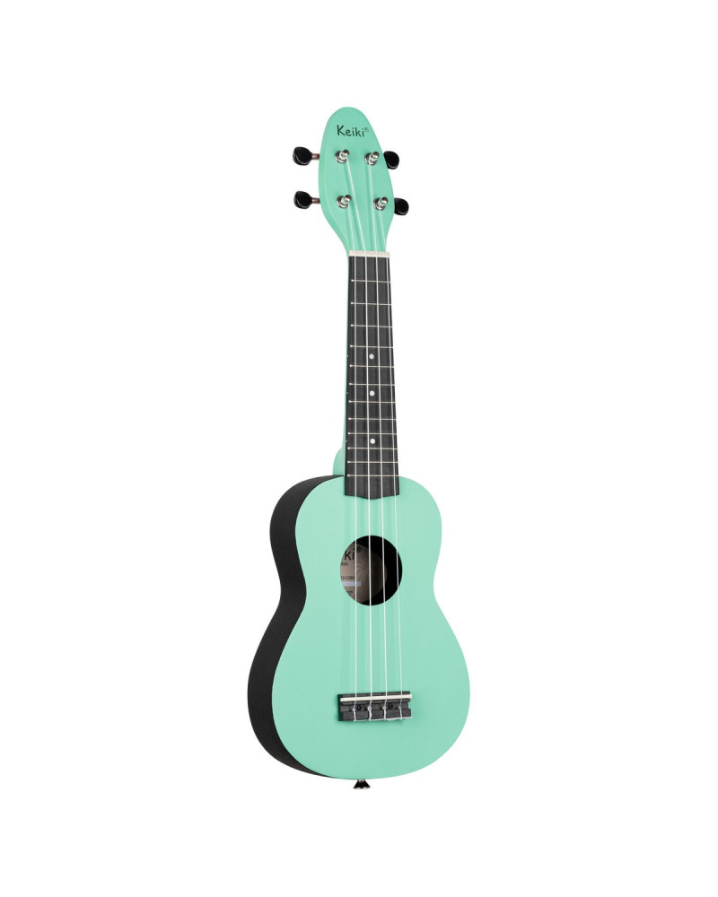 KEIKI K2 Series Soprano Ukulele Set - Agathis / ABS  Caribbean Mint