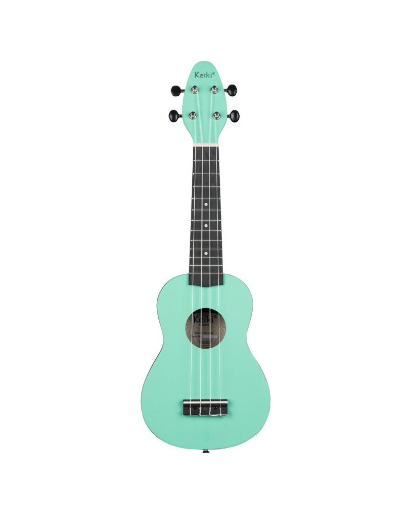 KEIKI K2 Series Soprano Ukulele Set - Agathis / ABS  Caribbean Mint
