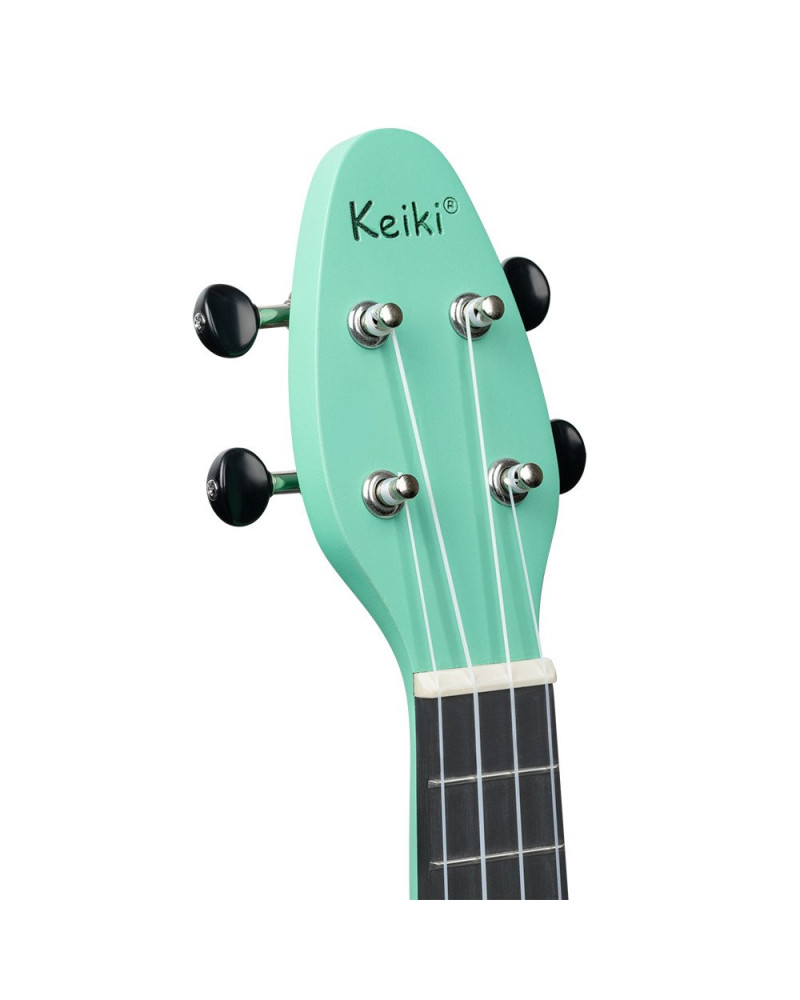 KEIKI K2 Series Soprano Ukulele Set - Agathis / ABS  Caribbean Mint