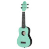 KEIKI K2 Series Soprano Ukulele Set - Agathis / ABS  Caribbean Mint