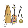 KEIKI K2 Series Soprano Ukulele Set - Agathis / El Muerto