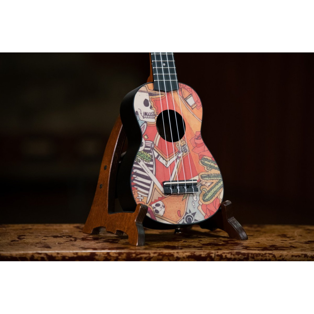 KEIKI K2 Series Soprano Ukulele Set - Agathis / El Muerto