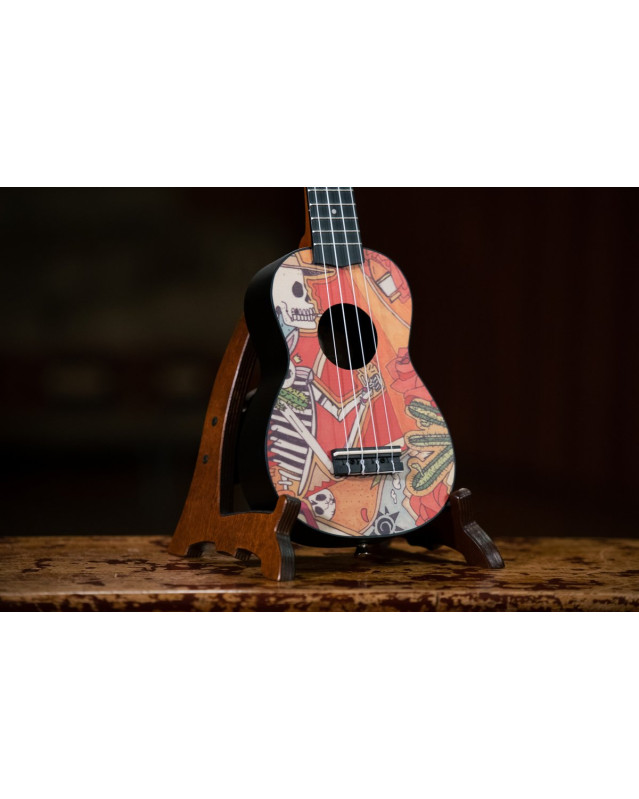 KEIKI K2 Series Soprano Ukulele Set - Agathis / El Muerto