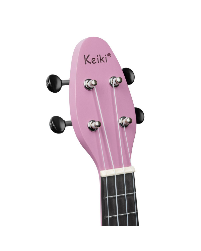 KEIKI K2 Series Soprano Ukulele Set - Agathis / ABS Fairy Dust