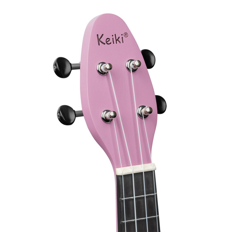 KEIKI K2 Series Soprano Ukulele Set - Agathis / ABS Fairy Dust