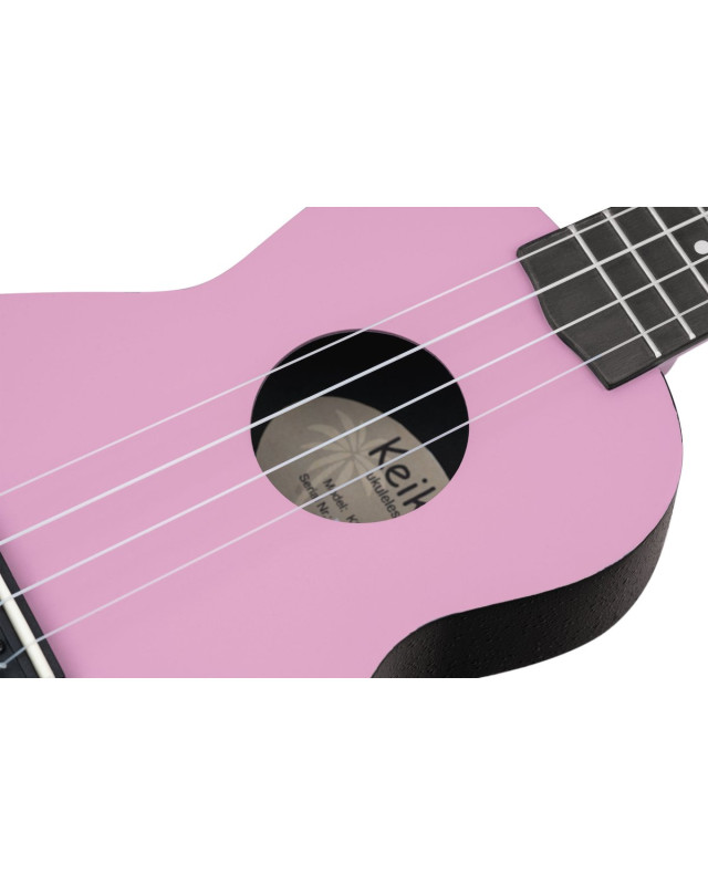 KEIKI K2 Series Soprano Ukulele Set - Agathis / ABS Fairy Dust