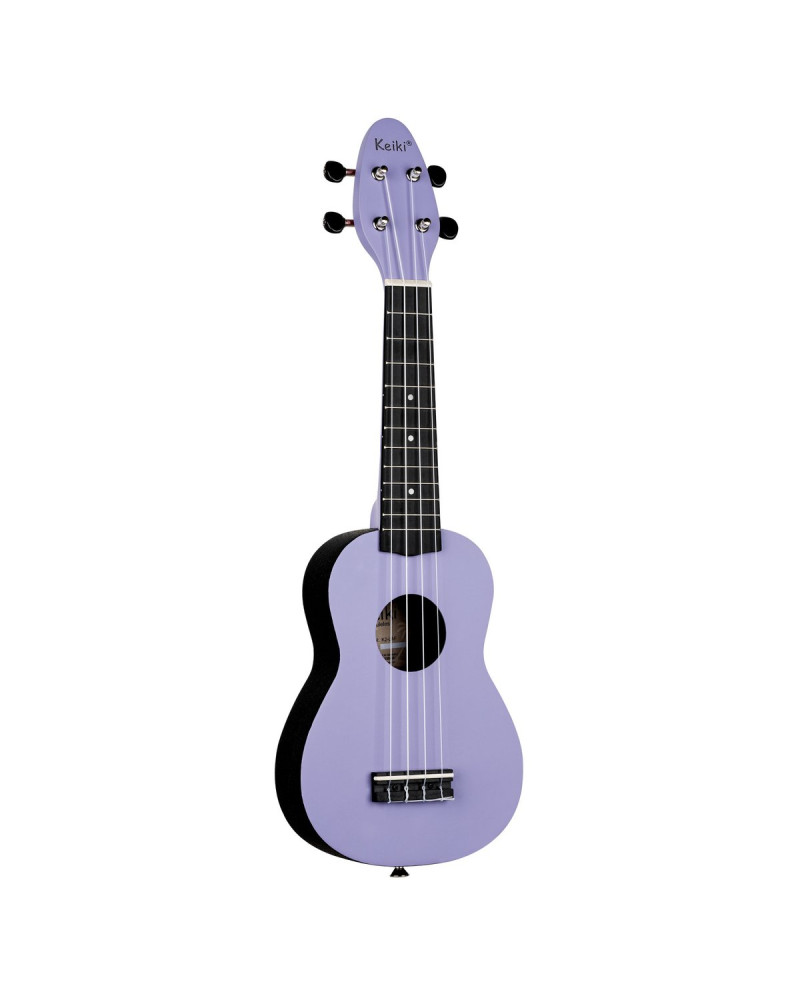 KEIKI K2 Series Soprano Ukulele Set - Agathis / ABS Lavender Field