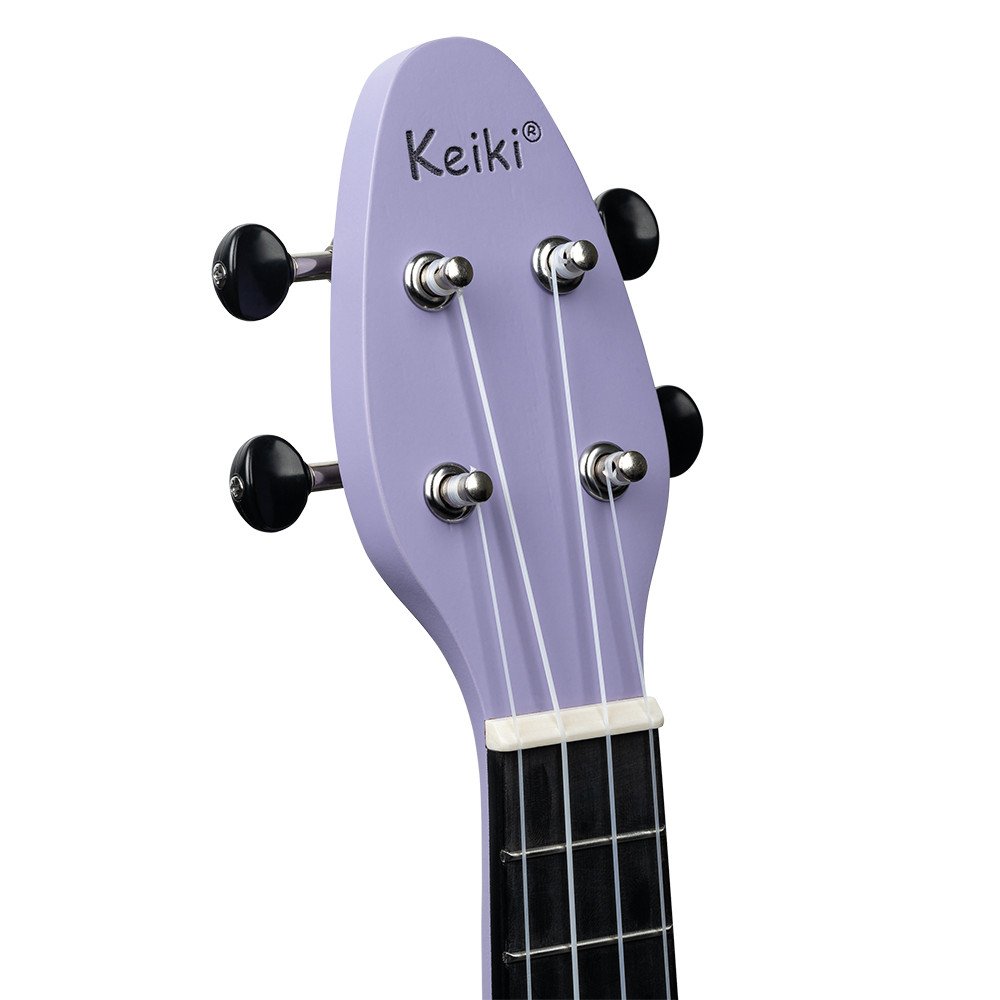 KEIKI K2 Series Soprano Ukulele Set - Agathis / ABS Lavender Field