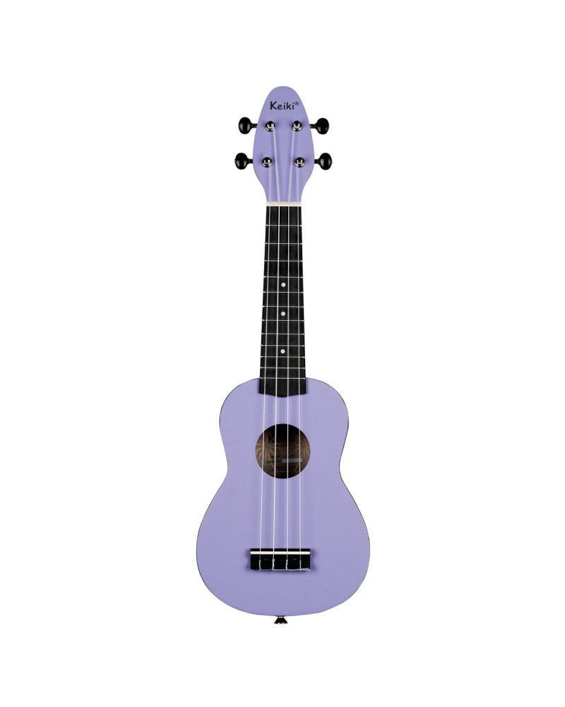 KEIKI K2 Series Soprano Ukulele Set - Agathis / ABS Lavender Field