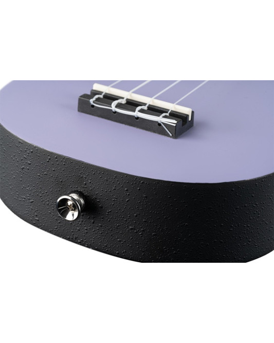 KEIKI K2 Series Soprano Ukulele Set - Agathis / ABS Lavender Field
