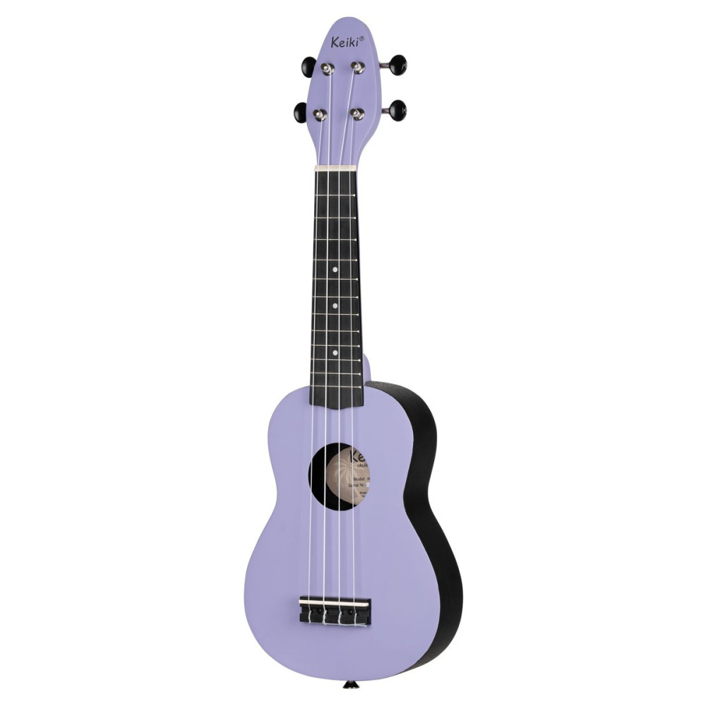 KEIKI K2 Series Soprano Ukulele Set - Agathis / ABS Lavender Field