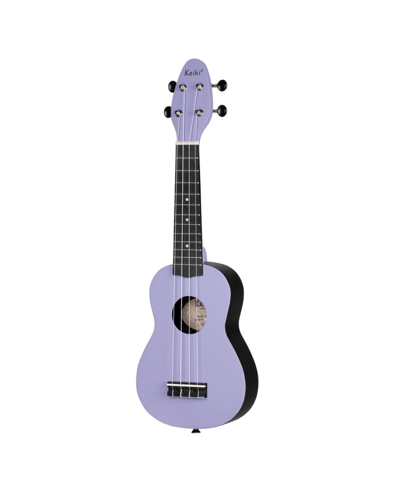 KEIKI K2 Series Soprano Ukulele Set - Agathis / ABS Lavender Field