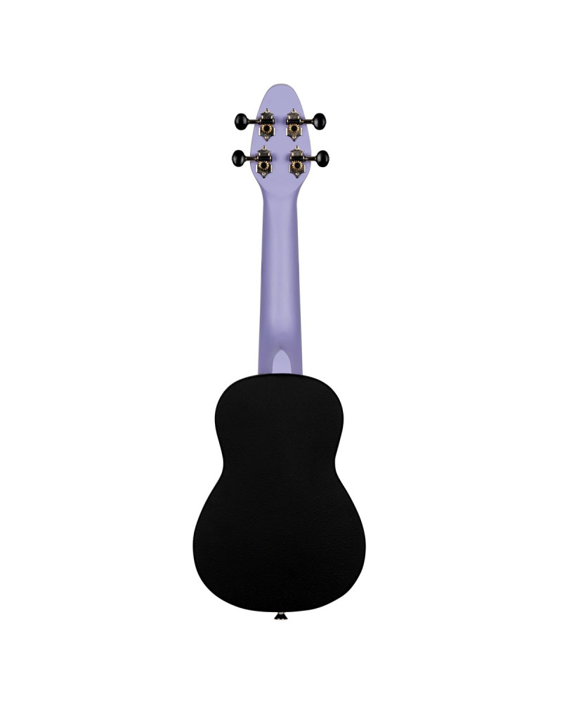 KEIKI K2 Series Soprano Ukulele Set - Agathis / ABS Lavender Field