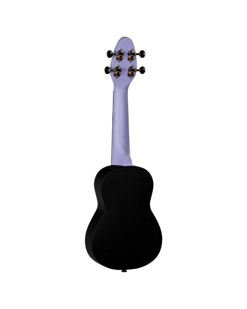 KEIKI K2 Series Soprano Ukulele Set - Agathis / ABS Lavender Field