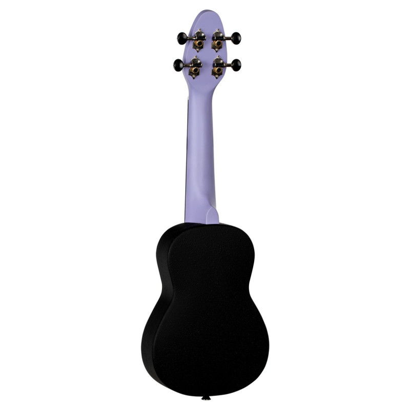 KEIKI K2 Series Soprano Ukulele Set - Agathis / ABS Lavender Field