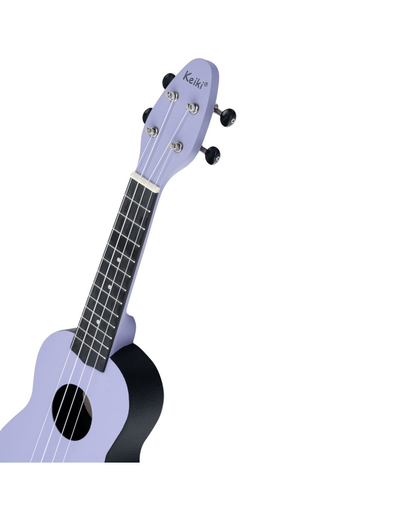 KEIKI K2 Series Soprano Ukulele Set - Agathis / ABS Lavender Field