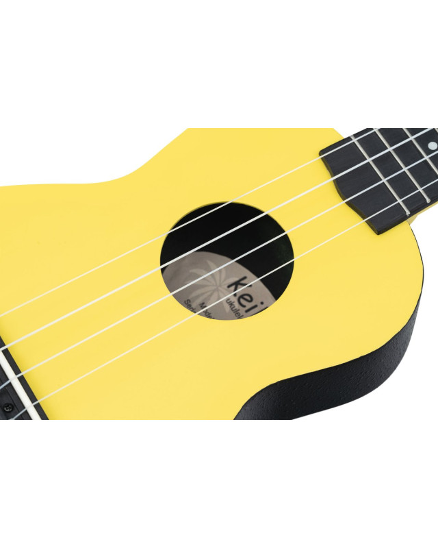 KEIKI K2 Series Soprano Ukulele Set - Agathis / ABS Lemon Grass