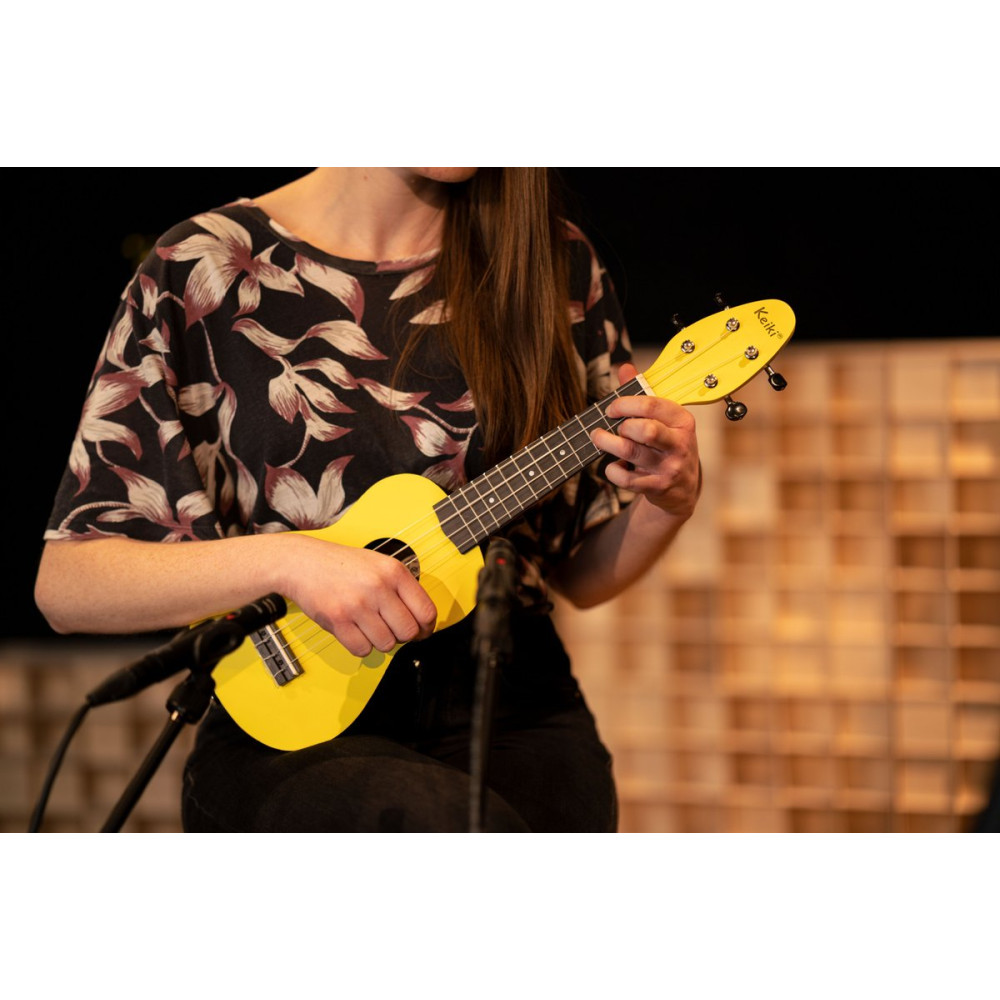 KEIKI K2 Series Soprano Ukulele Set - Agathis / ABS Lemon Grass
