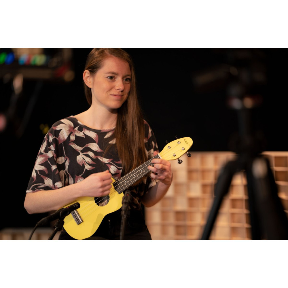 KEIKI K2 Series Soprano Ukulele Set - Agathis / ABS Lemon Grass