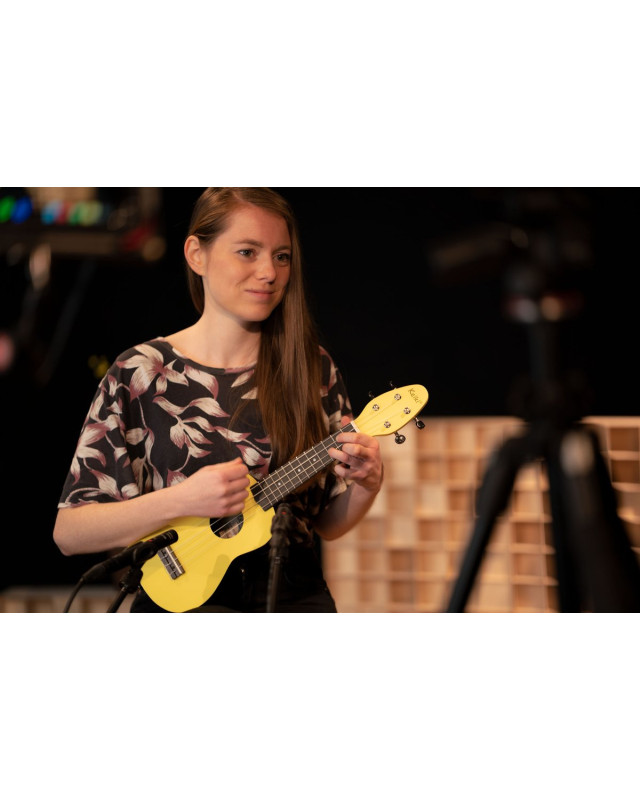 KEIKI K2 Series Soprano Ukulele Set - Agathis / ABS Lemon Grass
