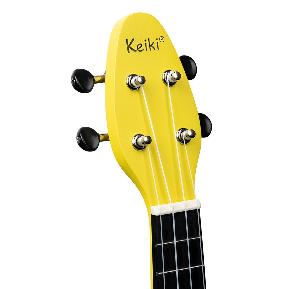 KEIKI K2 Series Soprano Ukulele Set - Agathis / ABS Lemon Grass