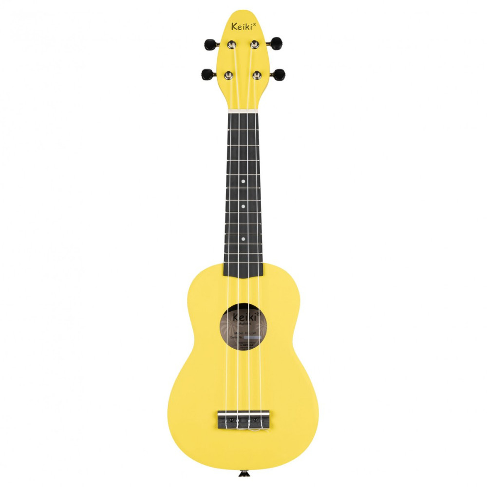 KEIKI K2 Series Soprano Ukulele Set - Agathis / ABS Lemon Grass