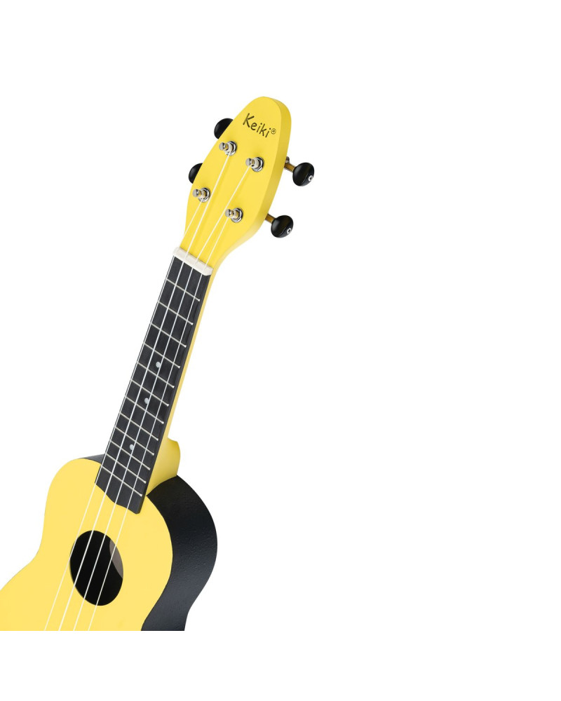 KEIKI K2 Series Soprano Ukulele Set - Agathis / ABS Lemon Grass