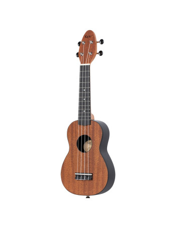 KEIKI K2 Series Soprano Ukulele Lefty Set - Agathis / Mahogany Natural