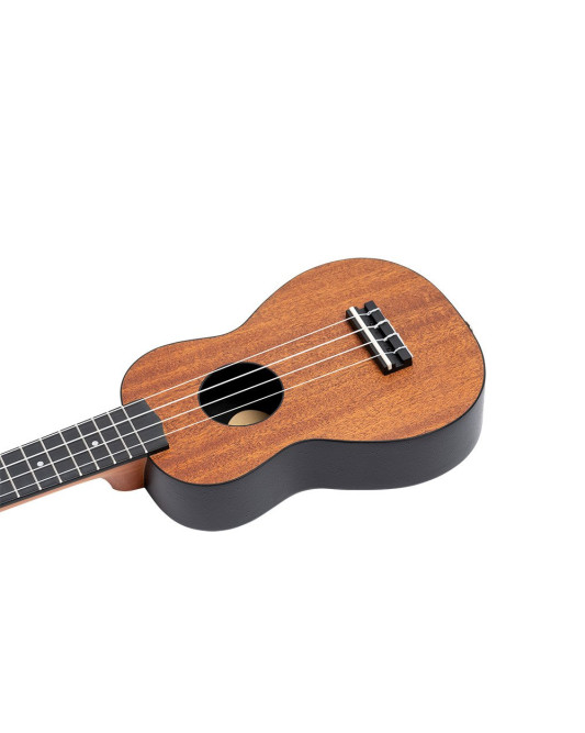 KEIKI K2 Series Soprano Ukulele Lefty Set - Agathis / Mahogany Natural