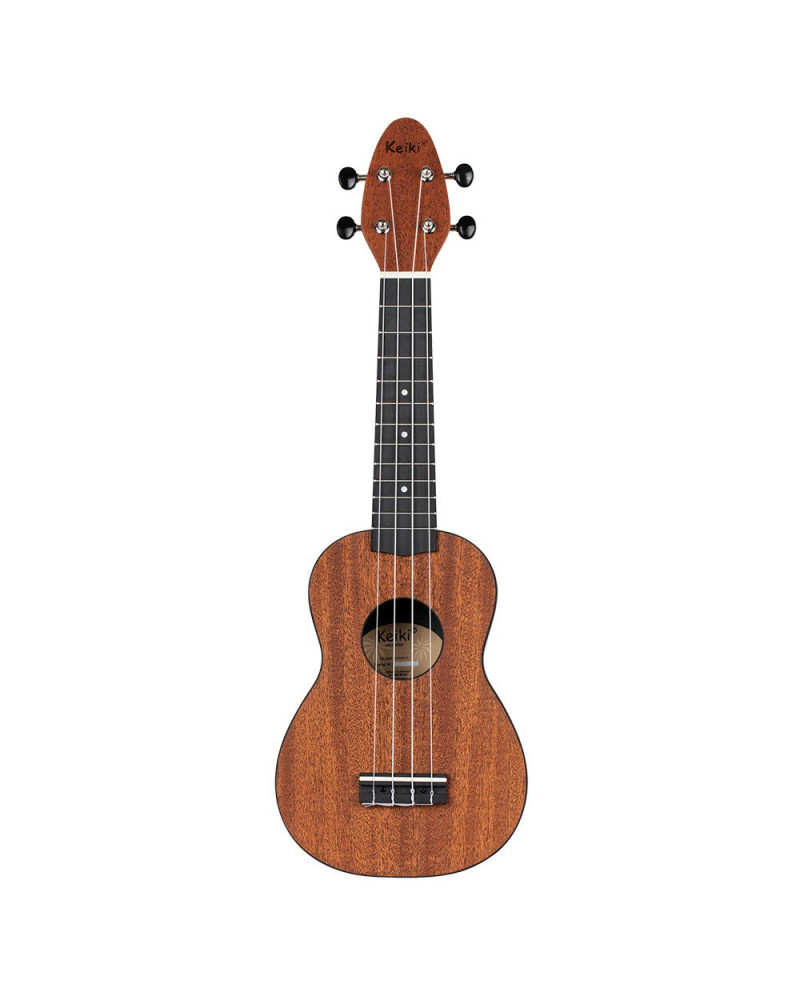 KEIKI K2 Series Soprano Ukulele Lefty Set - Agathis / Mahogany Natural