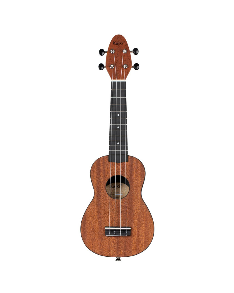 KEIKI K2 Series Soprano Ukulele Lefty Set - Agathis / Mahogany Natural