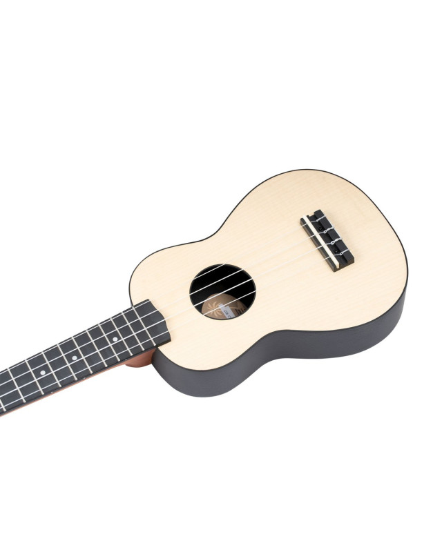 KEIKI K2 Series Soprano Ukulele Set - Maple Natural / ABS