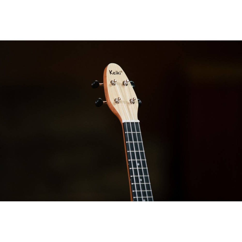 KEIKI K2 Series Soprano Ukulele Set - Maple Natural / ABS