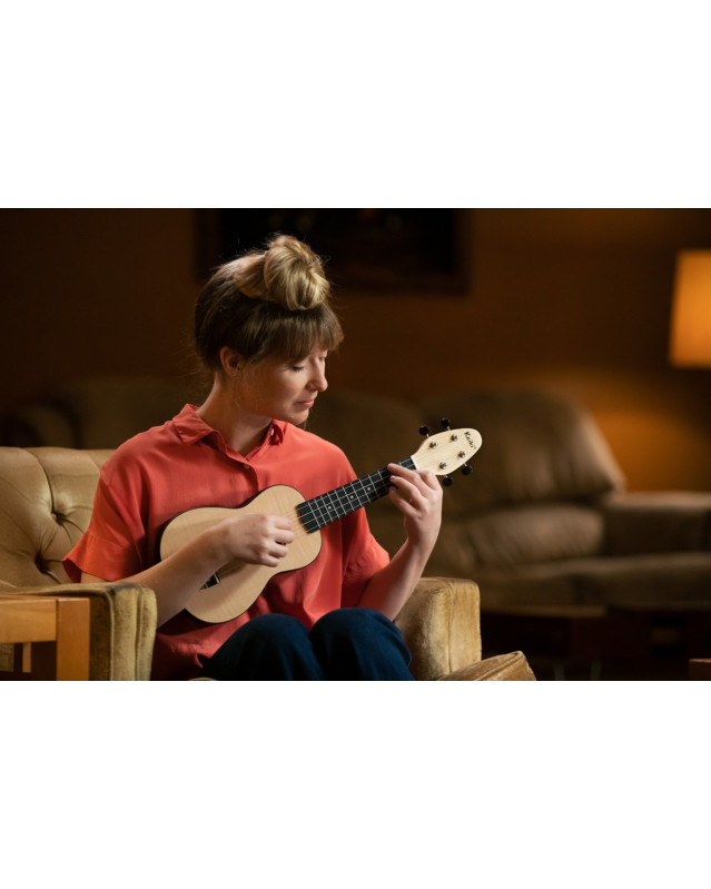KEIKI K2 Series Soprano Ukulele Set - Maple Natural / ABS