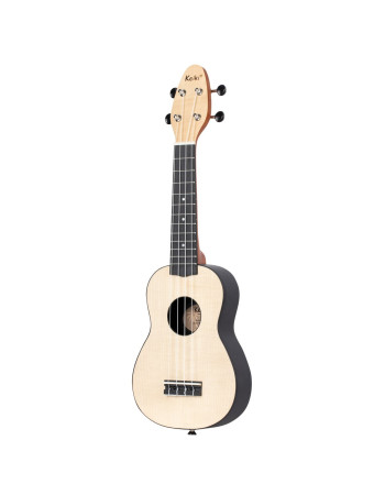 KEIKI K2 Series Soprano Ukulele Lefty Set - Maple Natural / ABS