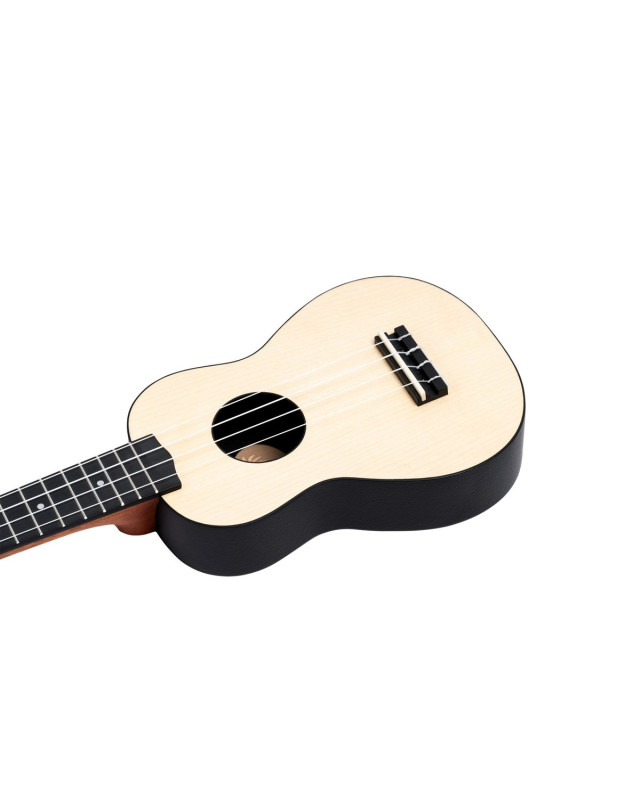 KEIKI K2 Series Soprano Ukulele Lefty Set - Maple Natural / ABS