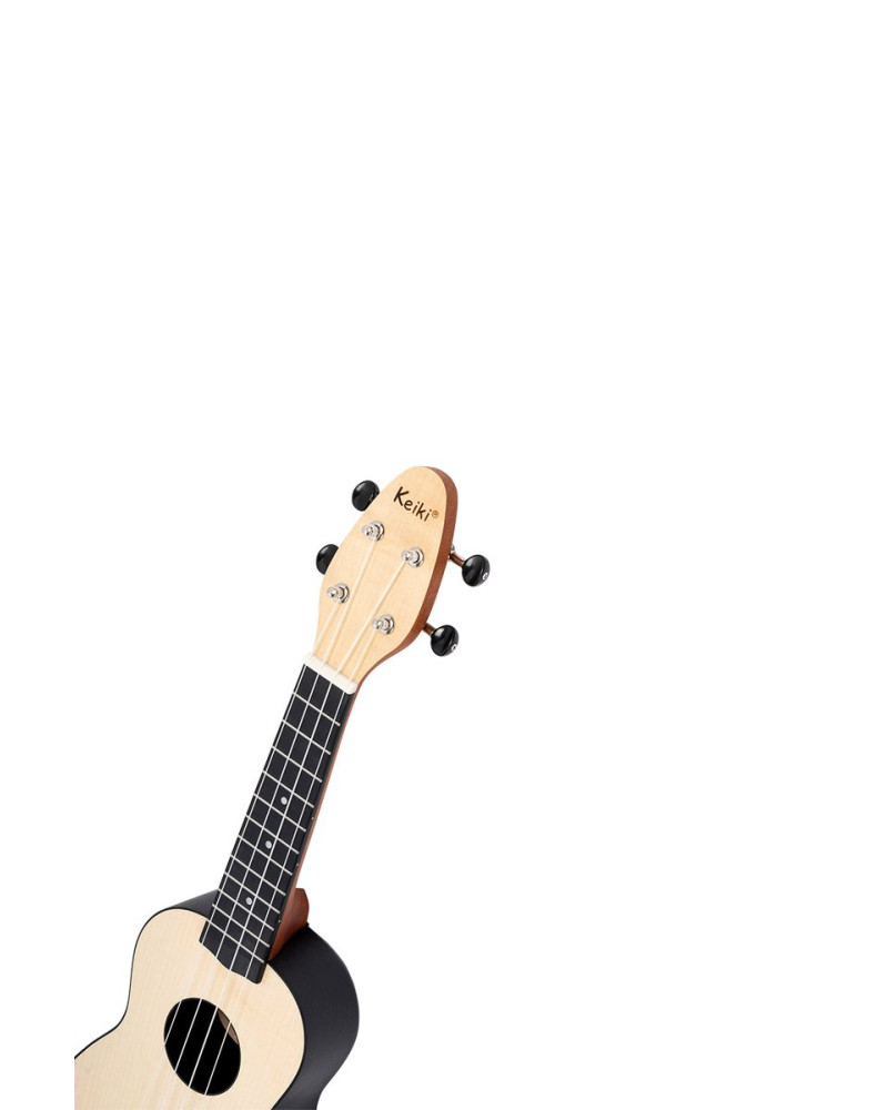 KEIKI K2 Series Soprano Ukulele Lefty Set - Maple Natural / ABS