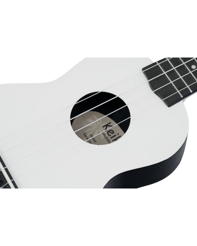 KEIKI K2 Series Soprano Ukulele Set - Agathis / ABS Silent Clouds